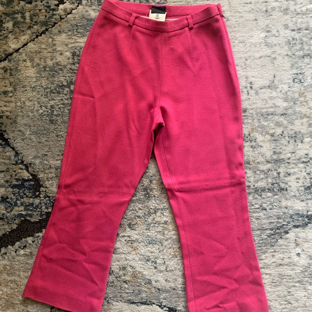 Dolce and Gabbana cropped high waisted pants